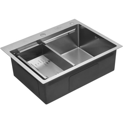 Мийка кухонна Kroner KRPGeburstet-6350HM (CV031452) Вінниця - фото 11