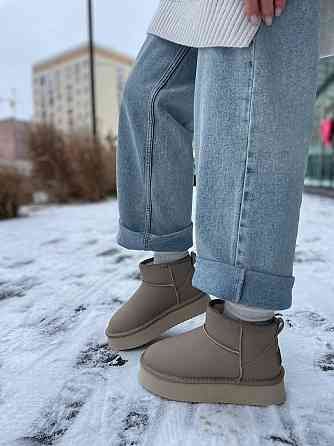 ITTS Угги жіночі ITTS A801-C капучіно (зима, шкіра натуральна) (5737) 38 Коломыя