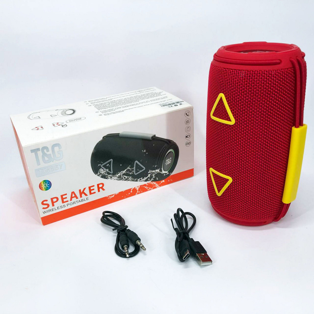 Акустичні колонки з led підсвічуванням TG657, Портативна блютуз колонка, Акустичні колонки для дому IZ-81 Івано-Франківськ - фото 4