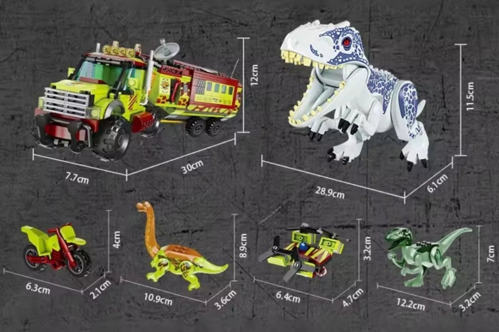 Конструктор Jurassic park 532 блоков Lego. Харьков - изображение 4