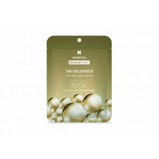 Сесдерма Beauty Treats Гідрогелеві патчі для контуру очей Sesderma Beauty Treats 24k Gold Eye Patch, 1 пара Дніпро