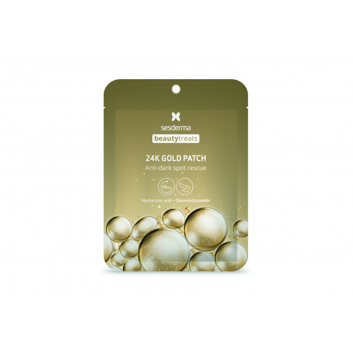 Сесдерма Beauty Treats Гідрогелеві патчі для контуру очей Sesderma Beauty Treats 24k Gold Eye Patch, 1 пара Дніпро - фото 1