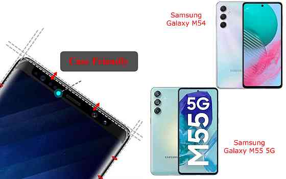 Захисне скло HyperGlass Pro для Samsung Galaxy M54, Galaxy M55 5G – максимальна чутливість та захист Київ
