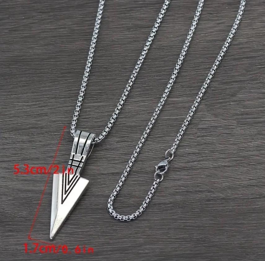 Три підвіски вікінгів для чоловіків - вікінгський молот, Сокира "Вовк Фенрір", Наконечник списа, пів Київ - фото 4