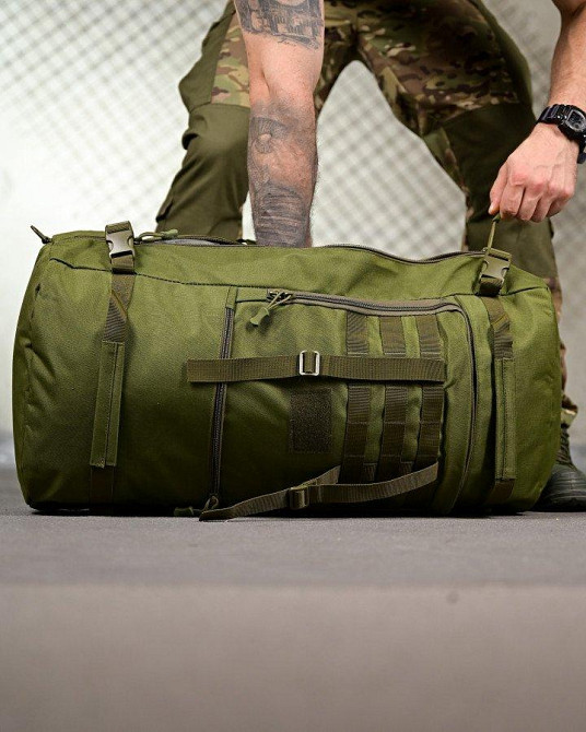 Тактичний рюкзак-баул X-TACTICAL oliva ПП4722 Одеса - фото 7