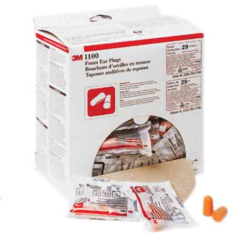 Беруши 3M 1100 29дБ, упаковка 100 пар, затычки в уши для ушей от шума Винница