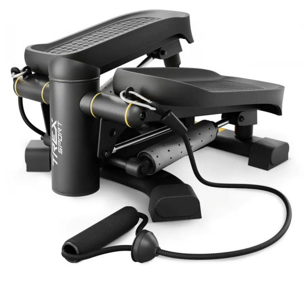 Степпер Trex-Sport для домашніх тренувань фітнесу, кардіо та схуднення, компактний тренажер для ніг і сідниць Київ - фото 3