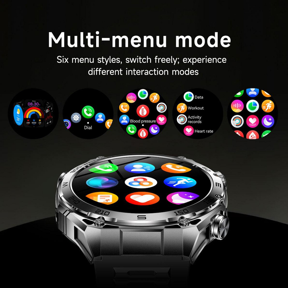Умные смарт часы Smart Flash Rubber Silver (2 ремешка) Винница - изображение 18