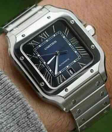 Чоловічий годинник Cartier Santos De Cartier 40 Київ