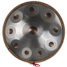 Ударная установка  TUGA 10 Note 432Hz D-moll Silver | Gold - Handpan Киев - изображение 1