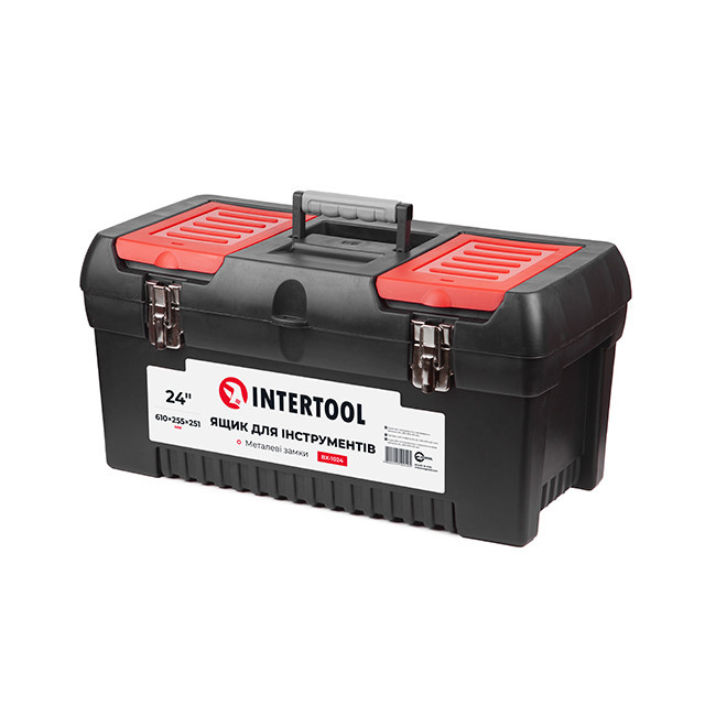 Комплект ящиків для інструментів з метал. замками, 4 од. (BX-1013 12,5