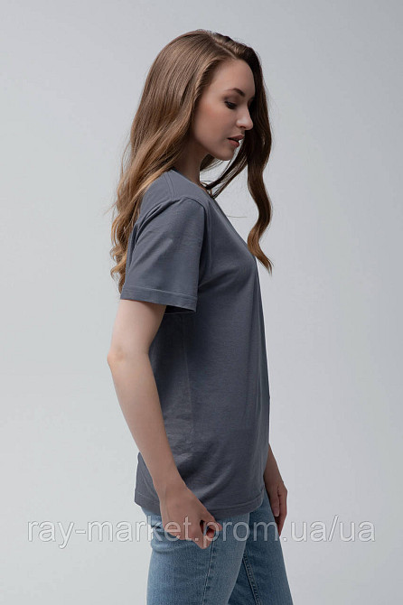 Футболка базовая Stedman Classic-T Unisex женская графитовая (ST2000W-SLG) Киев - изображение 2