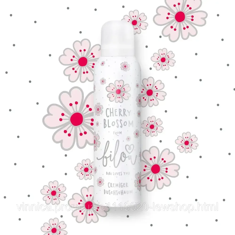 Пенка для душа Bilou Cherry Blossom 200 мл Черновцы - изображение 3
