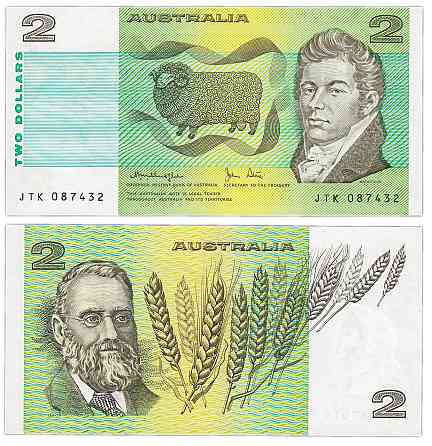 Австралія Australia - 2 Dollars 1985 P. 43e UNC Полтава