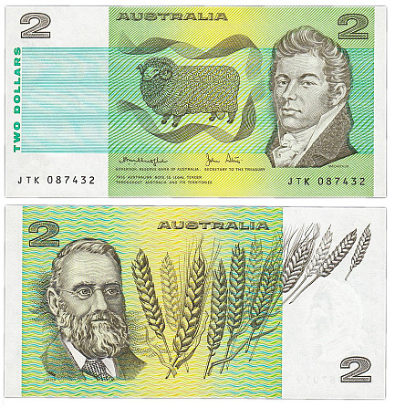 Австралія Australia - 2 Dollars 1985 P. 43e UNC Полтава - фото 1