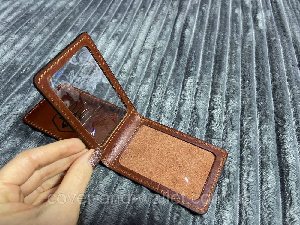 Обкладинка з додатковим відділенням Міністережне ревіння (тиснення золотом) Київ - фото 5