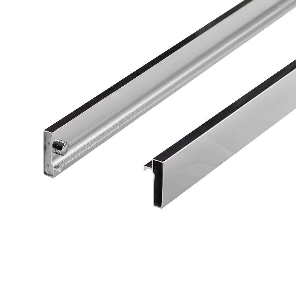 Душові двері в нішу Qtap Taurus CRM201-11.C6 97-108x200 см, скло Clear 6 мм, покриття CalcLess Київ - фото 13