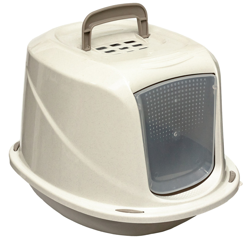 Закрытый туалет Galaxy Deluxe с ручкой и фильтром для собак и котов, размер 45 x 36 x 31.5 см Киев - изображение 3