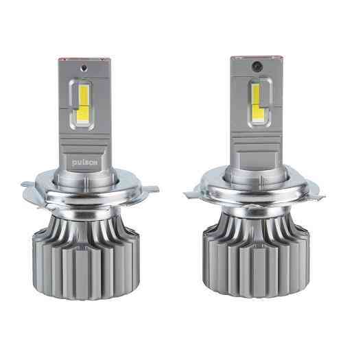 LED лампи PULSO N1-H4 з чіпами PHILIPS Flip chip, 9-16В, 2x70Вт, 8500Лм, 6500К Харків