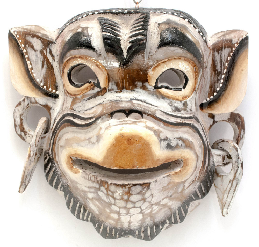 Маска з дерева Мавпа Київ - фото 1