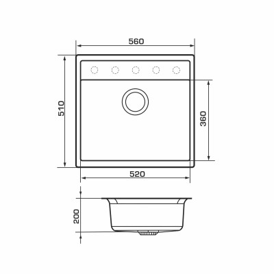 Мийка кухонна GRANADO LERIDA avena (gr0402) Вінниця - фото 5