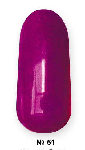 Гель -лак №51 UV Gel-Lacguer SOFIA 8.6 мл США (ярко баклажановый) Киев - изображение 1