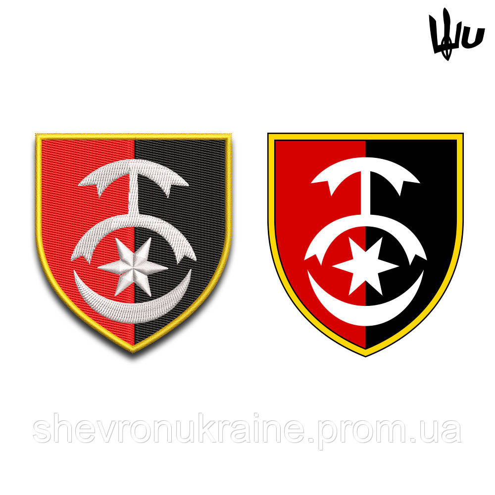 Шеврон під замовлення 30-та ОМБр (Термін виготовлення 3-5 днів. На липучці) Розмір 8x7см Київ - фото 2