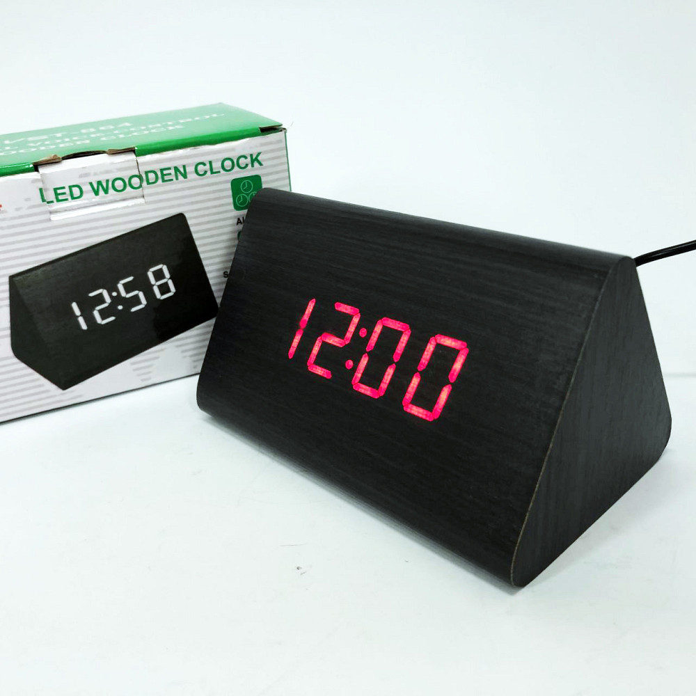 Часы электронные настольные с дисплеем, Настольные часы для дома Электронные с функцией подсветки AS-69 Ивано-Франковск - изображение 2