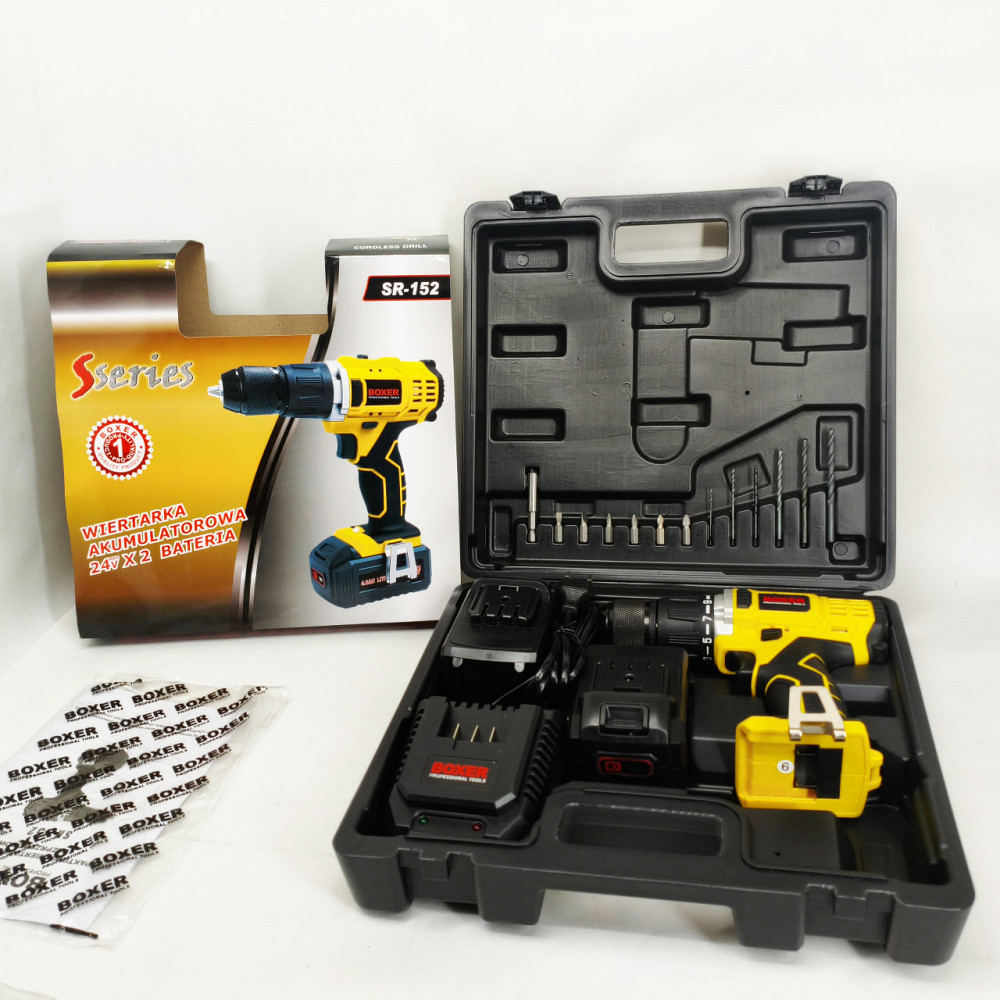 Надежный шуруповерт для бытового использования, Шуруповерт на аккумуляторе с насадками OY-64 Львов - изображение 3