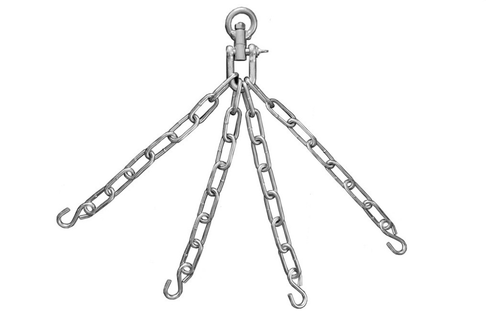 Цепь для боксерского мешка V'Noks 4 - стальное крепление с поворотным механизмом, 4 крючка, до 100 кг Киев - изображение 2