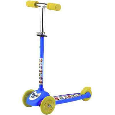 Самокат Bimbo Bike Monsters 12` з регулюванням висоти Синьо-жовтий (75803-IS) Вінниця