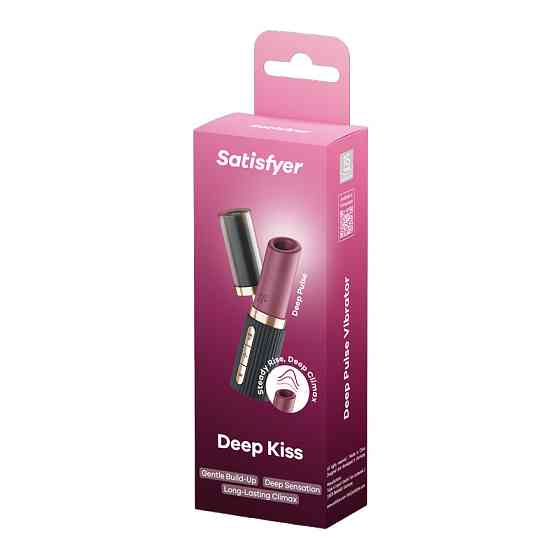 Вакуумний стимулятор Satisfyer Deep Kiss Sex Aura Київ