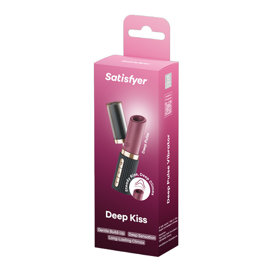 Вакуумний стимулятор Satisfyer Deep Kiss Sex Aura Київ - фото 2