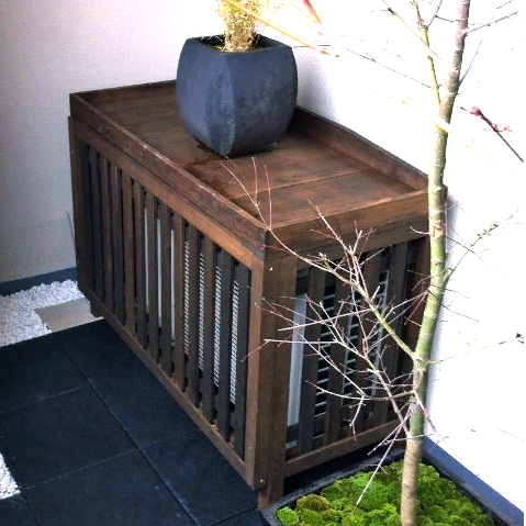 Камуфляжна тумба кондиціонера "Чимботе" капучино Миколаїв - фото 1