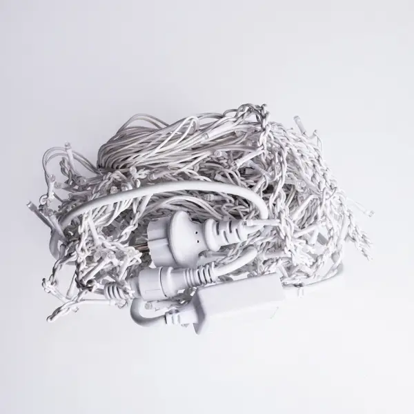 Garlando Вулична гірлянда Бахрома 12 м 200 LED білий провід Синій 12MWBL Коломыя - изображение 3