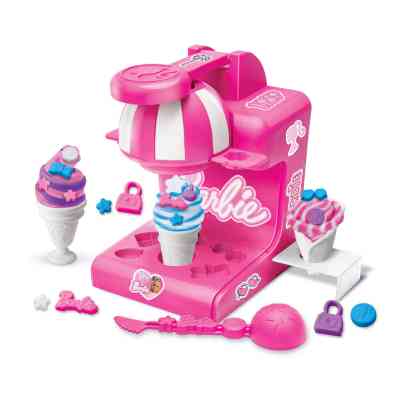 Набор для творчества Cra-Z-Art Barbie Тісто для ліплення, Магазин морозива з формами, набір 8 од (34040CRA) Винница