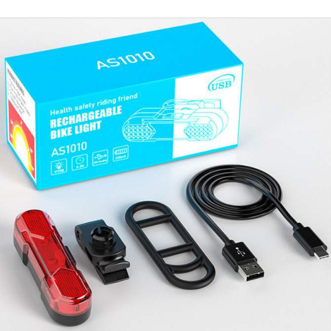 Задний стоп USB 30 Lumens для велосипеда + usb-шнур Feel Fit Бровары - изображение 8