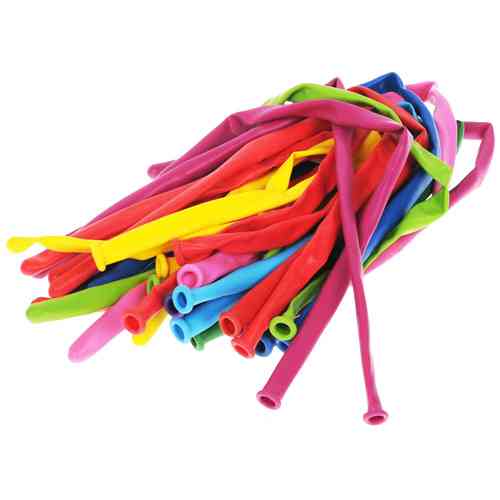 Повітряні кулі ЩІЛЬНІ кульки ковбаски для моделювання ШДМ, 100шт 1.7г Вінниця