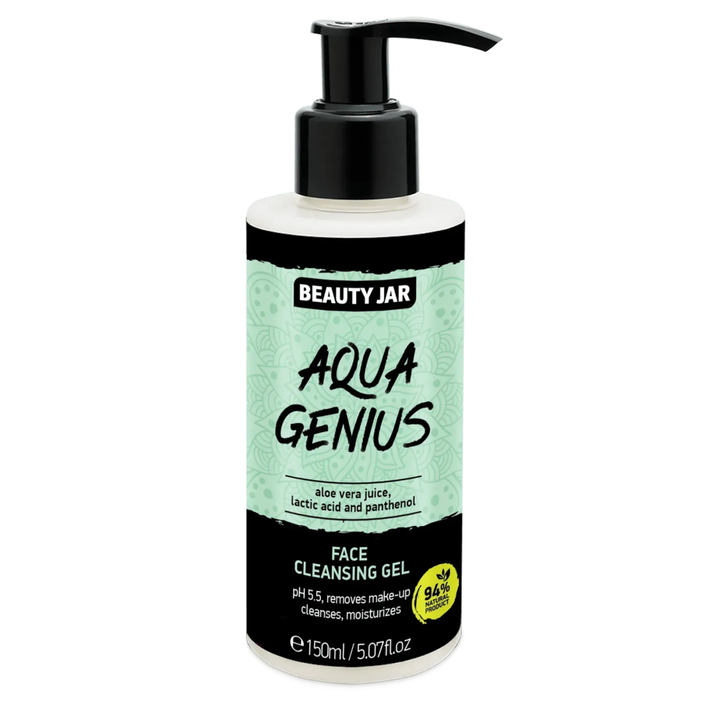 Гель для обличчя Очищувальний AQUA GENIUS Beauty Jar 150 мл Київ - фото 1