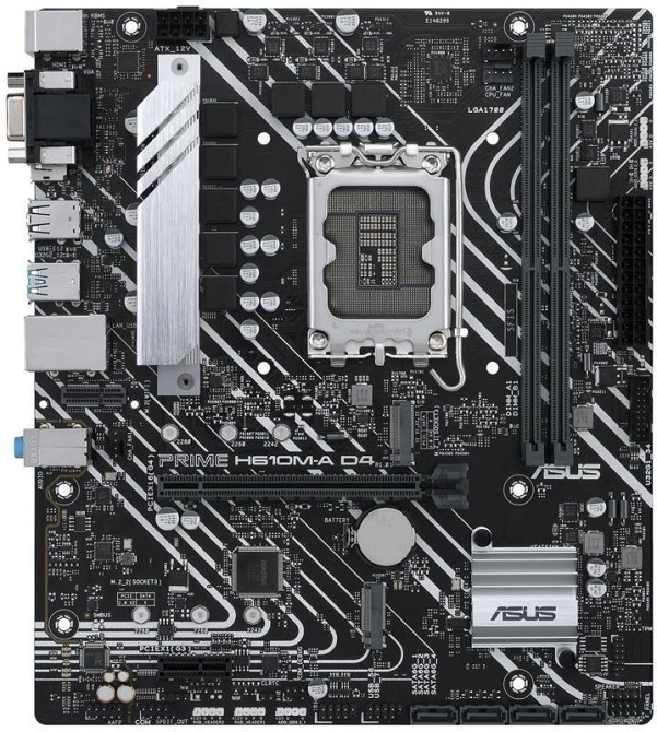 Материнська плата Asus Prime H610M-A D4-CSM Socket 1700 microATX Харьков - изображение 2