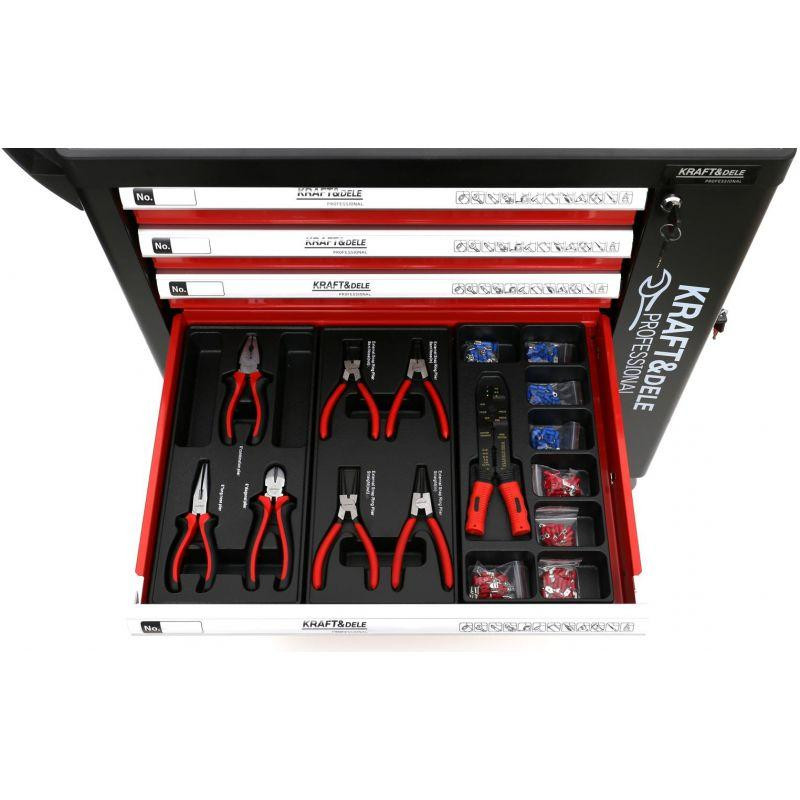 Ящик з інструментом Kraft&Dele KD362, 263 шт. елементів Черкаси - фото 10