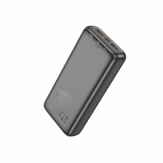 Универсальная зарядная батарея Hoco J121A 20000mAh Fast 22.5W+PD20W (Черный) Винница