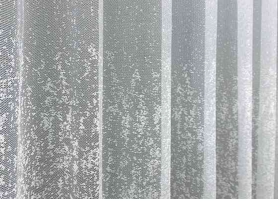 Тюль жакард, колекція "Мармур" колір теплий білий 1542т Київ