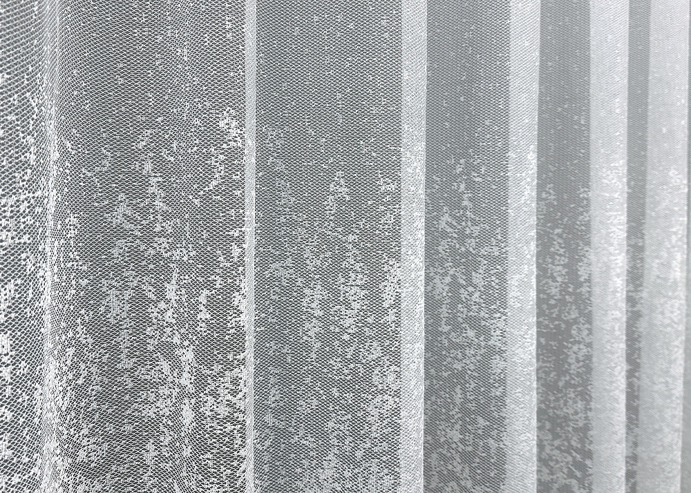 Тюль жакард, колекція "Мармур" колір теплий білий 1542т Київ - фото 4