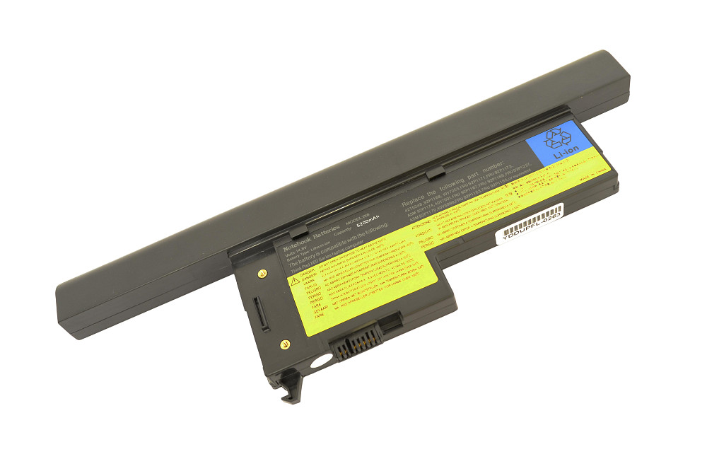 Аккумулятор для ноутбука Lenovo-IBM 92P1168 ThinkPad X60 14.8V Black 5200mAh OEM Винница - изображение 2