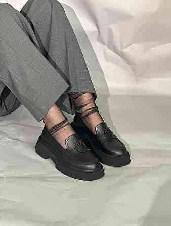 Olli Туфли женские OLLI черные натуральная кожа низкий ход р. 36-40 (T-41/1-Астра) Коломыя