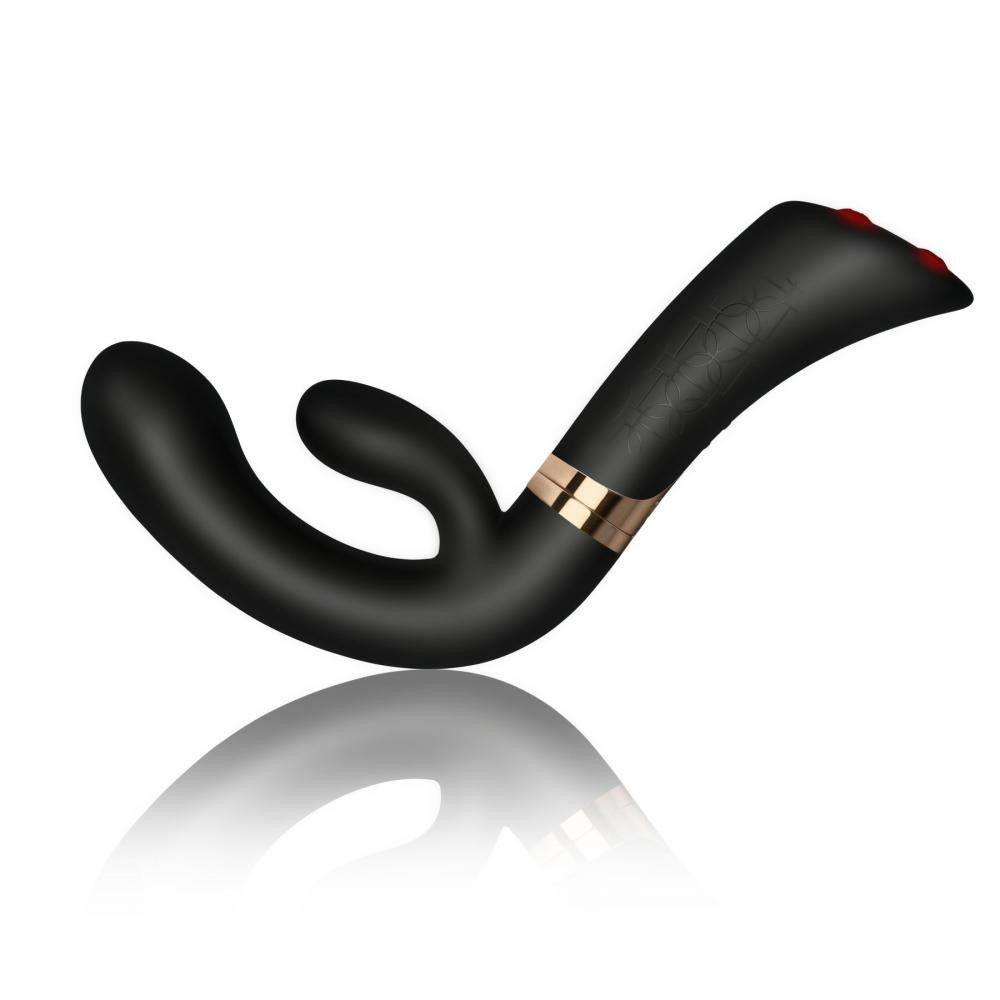Вибратор для точки G ROCKS-OFF - ENIGMA VIBRATOR BLACK Sex Aura Киев - изображение 1