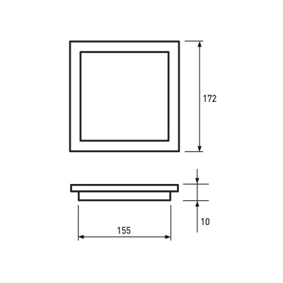 Світильник Eurolamp Downlight 12W 4000K (LED-DLS-12/4) Вінниця - фото 3