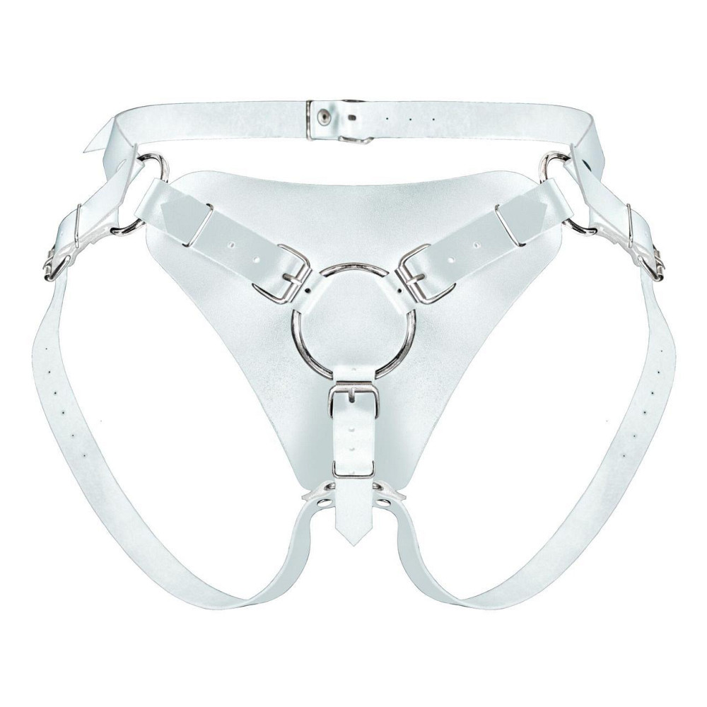 Труси для страпона Feral Feelings Strap-on Harness White, white Sex Aura Київ - фото 1