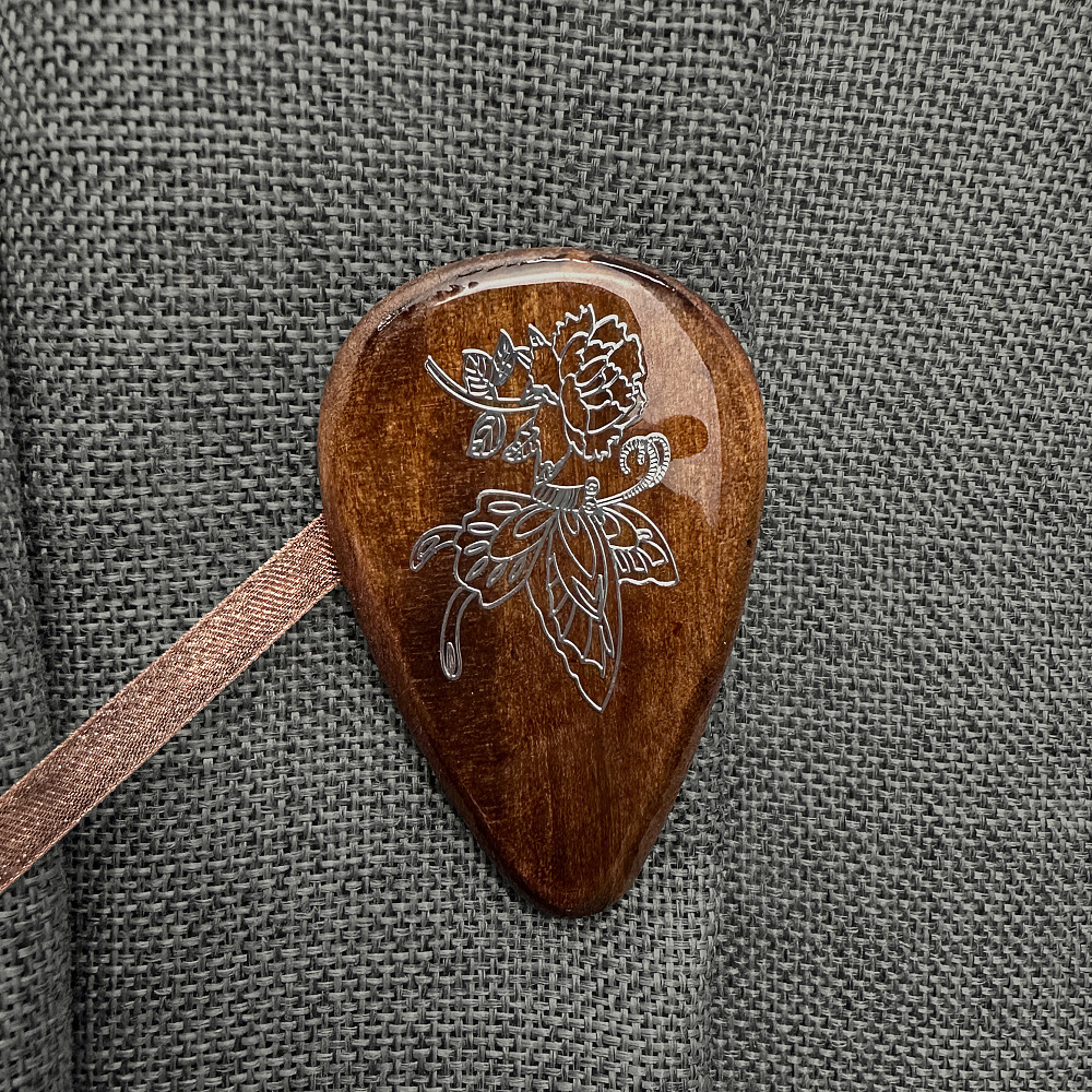 Магніти для штор і гардин Карпати набір 2 шт Коричневий з сріблястим (81-259) Київ - фото 3